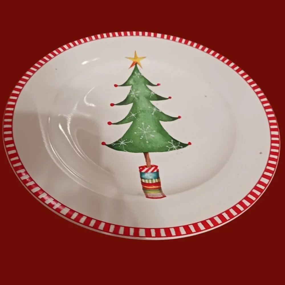 Oneida Jubilee set of 6 Stoneware Salad/Dessert Plates & Mugs - Picture 4 of 7